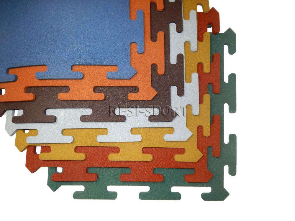 Резиновая плитка Puzzle Standart